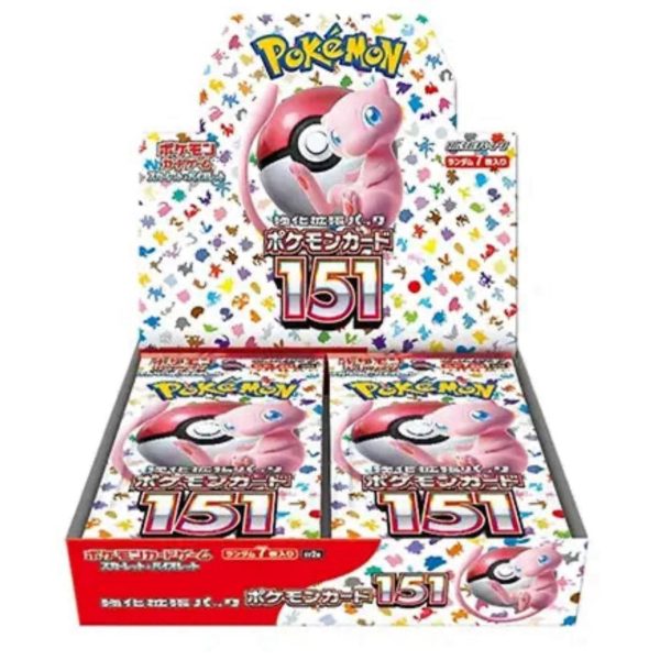 Japanese Pokémon 151 Booster Box