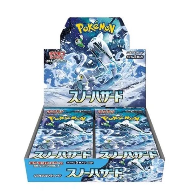 Japanese Pokémon Snow Hazard Booster Box