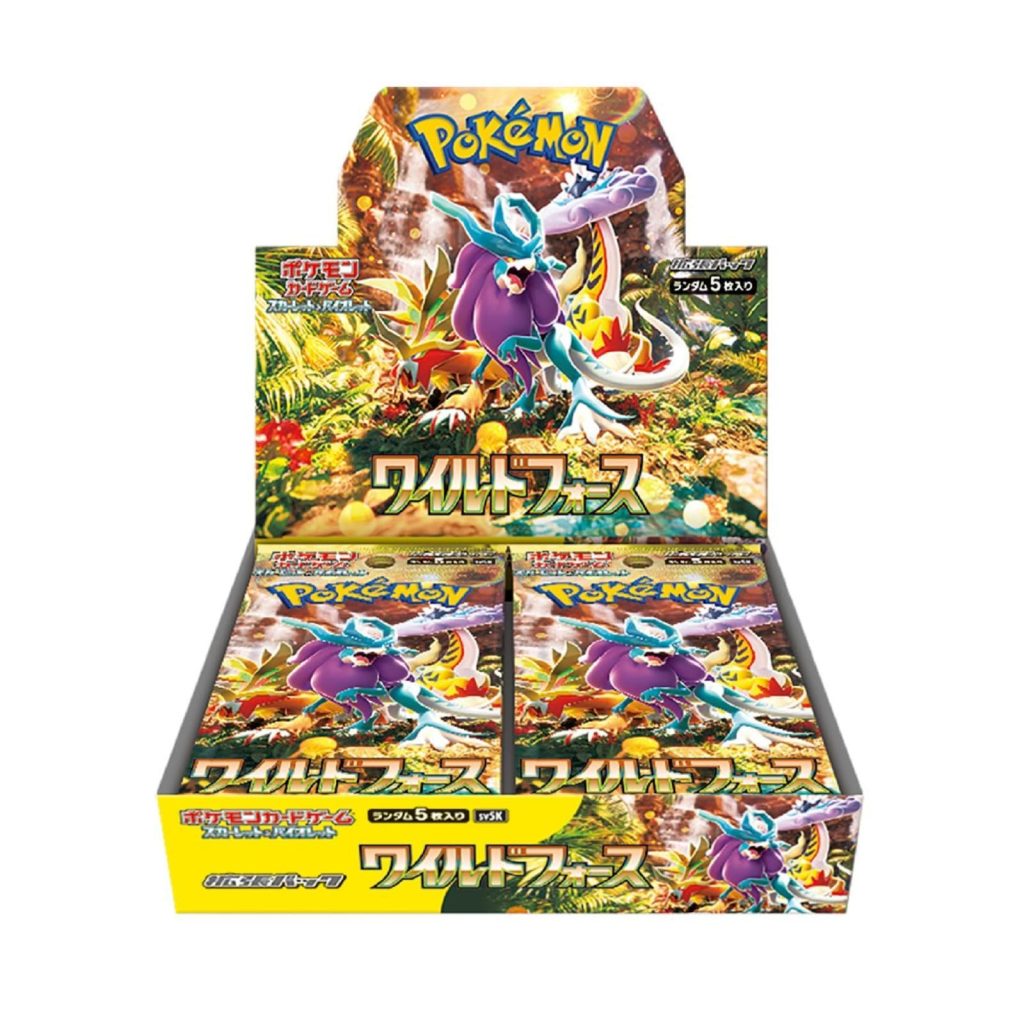 Japanese Pokémon Wild Force SV5K Booster Box