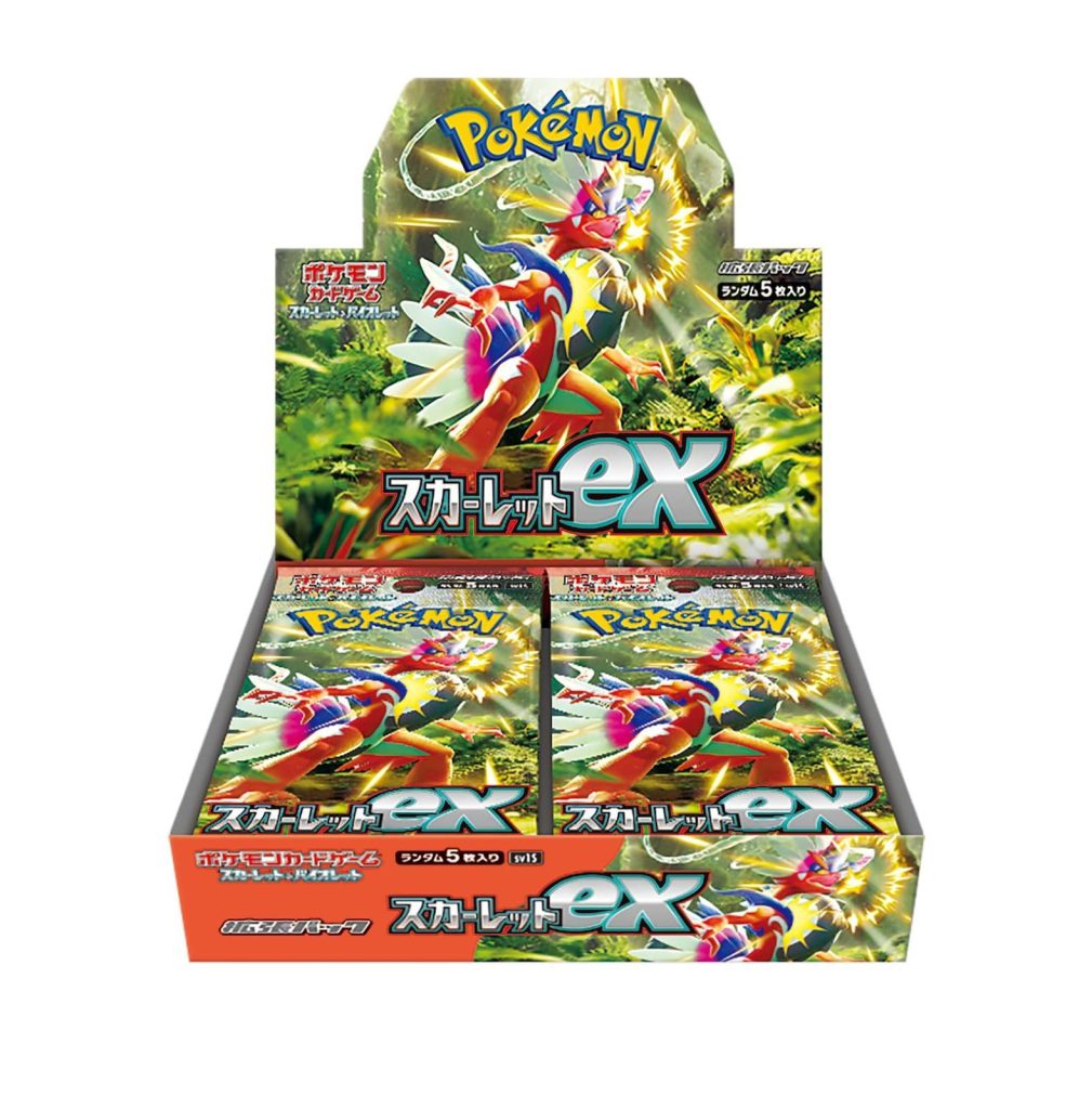 Japanese Pokémon Scarlet Booster Box