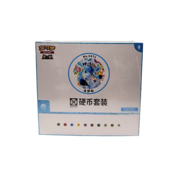 Chinese Pokémon Terestal Grand Gathering Coin CDU Glaceon