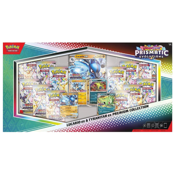 English – Lucario & Tyranitar – Premium Collection Boxes