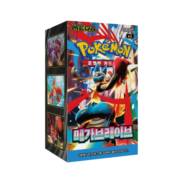 Korean Pokémon Mega Brave Booster Box