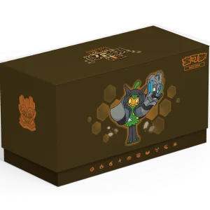 Chinese Pokémon Stella Crystal Ogerpon Elite Trainer Box (Brown)