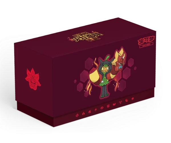 Chinese Pokémon Stella Crystal Ogerpon Elite Trainer Box (Red)