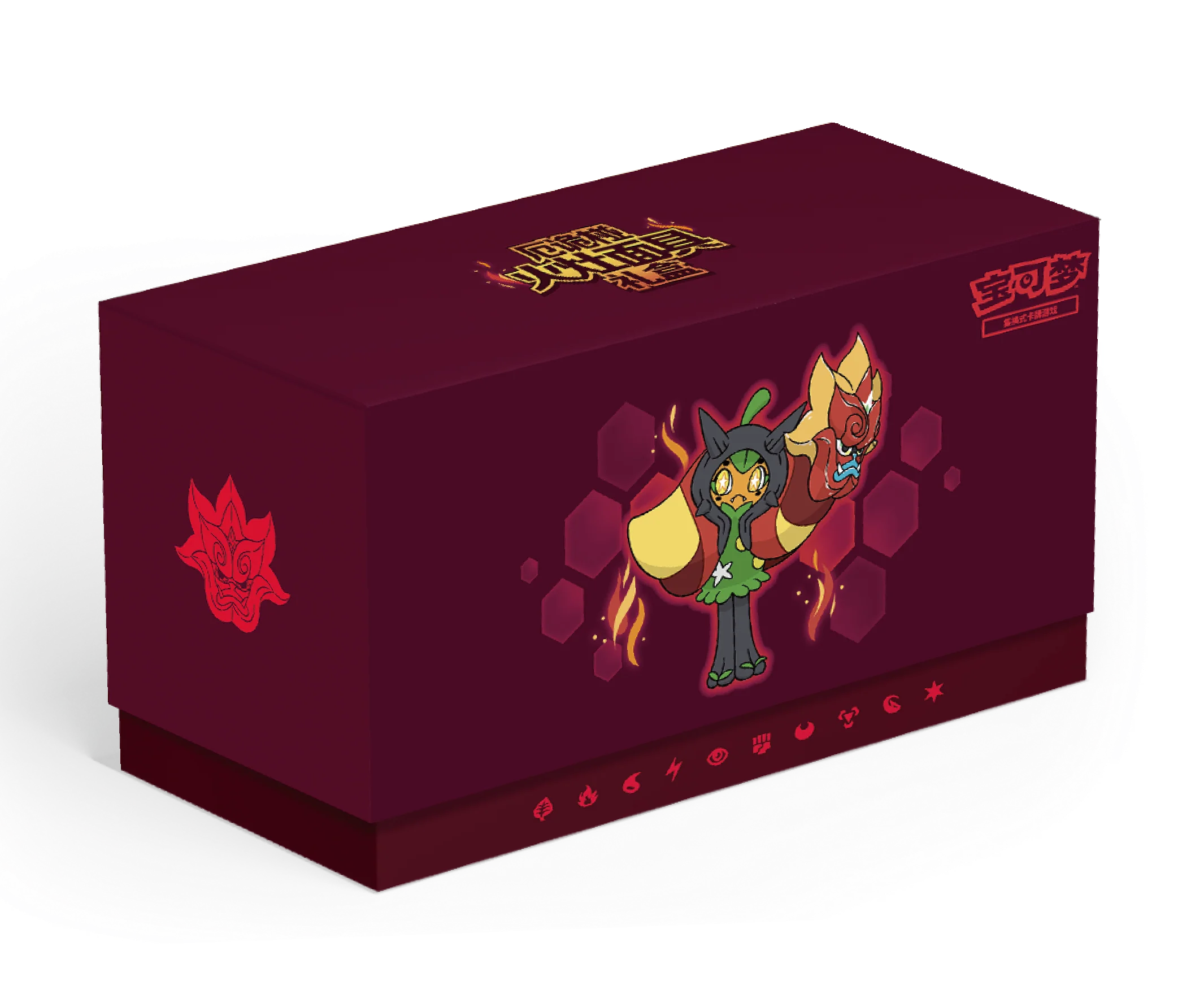Chinese Pokémon Stella Crystal Ogerpon Elite Trainer Box (Red)