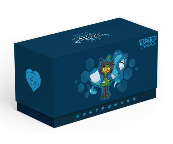 Chinese Pokémon Stella Crystal Ogerpon Elite Trainer Box (Blue)