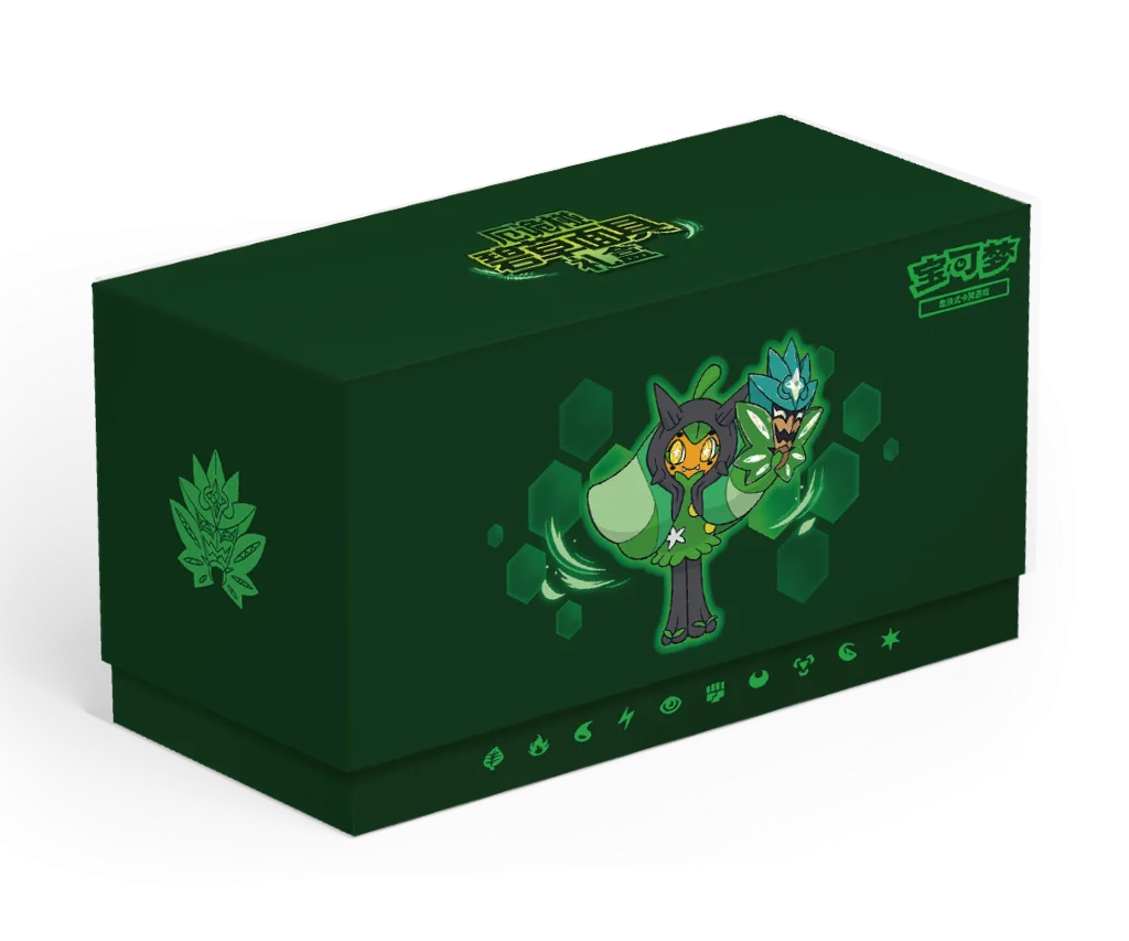 Chinese Pokémon Stella Crystal Ogerpon Elite Trainer Box (Green)