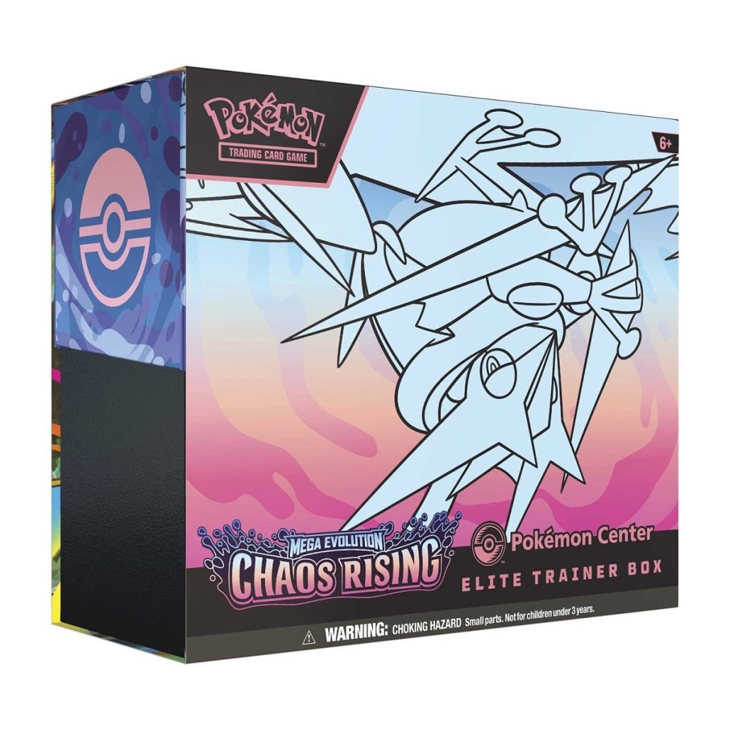English Pokémon Centre Chaos Rising Elite Trainer Box