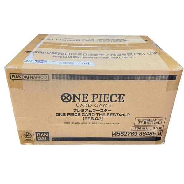 Japanese One Piece PRB-02 Sealed Case