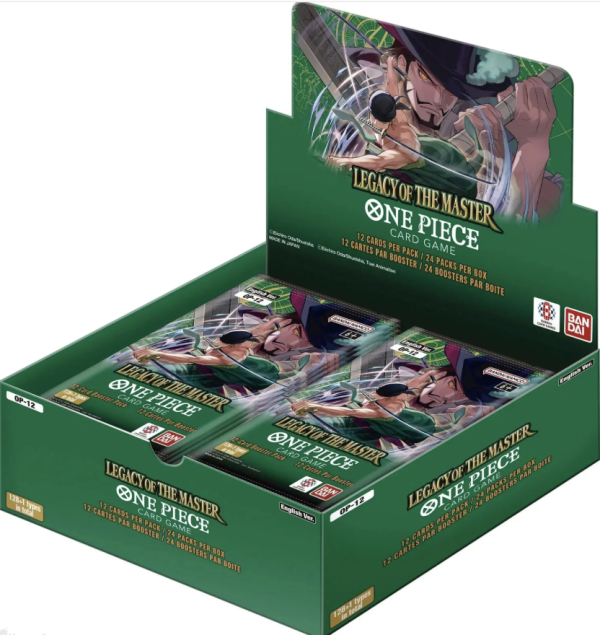 One Piece TCG – Booster Box 24 Packs (OP-12) LEGACY OF THE MASTER