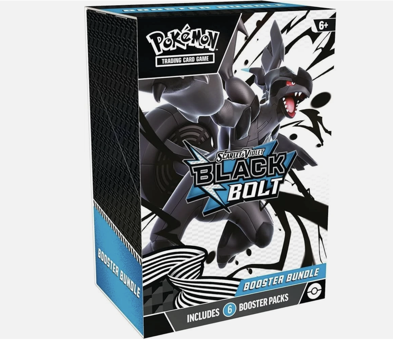 Pokémon TCG: Scarlet & Violet—Black Bolt Booster Bundle (6 Booster Packs)