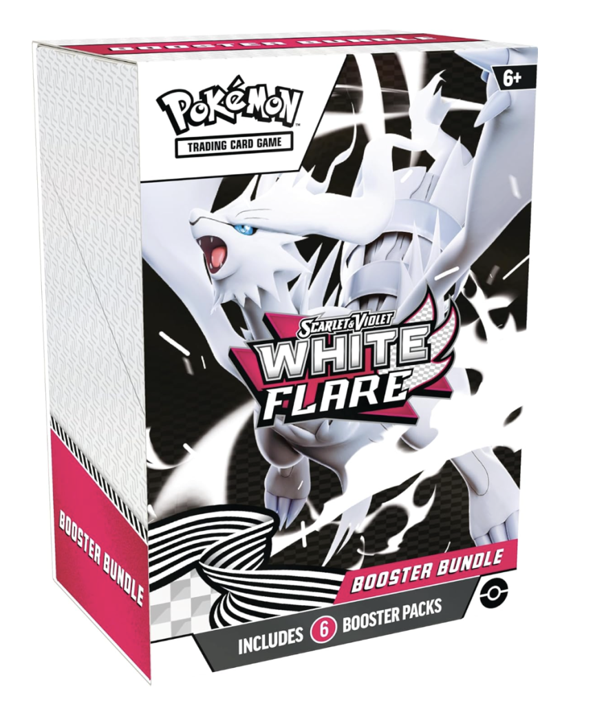 Pokémon TCG: Scarlet & Violet—White Flare Booster Bundle (6 Booster Packs)