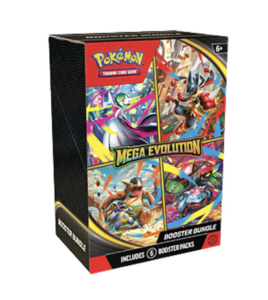 English – Mega Evolutions – 6 pack booster bundle
