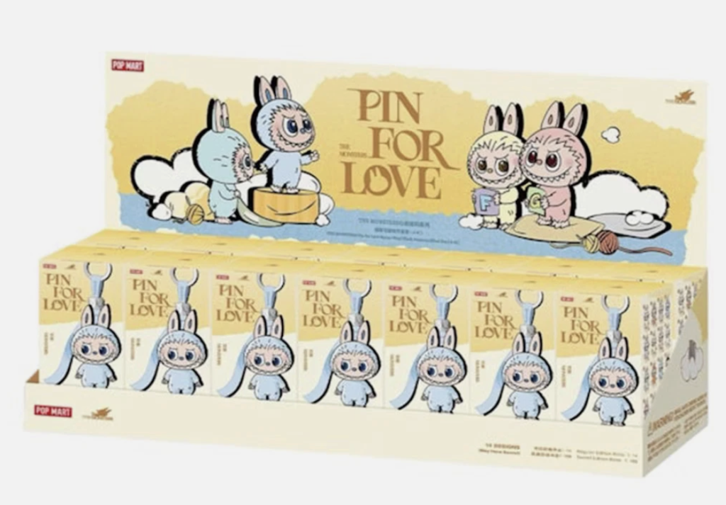 Labubu – Pin for Love A-M – Sealed Display Case