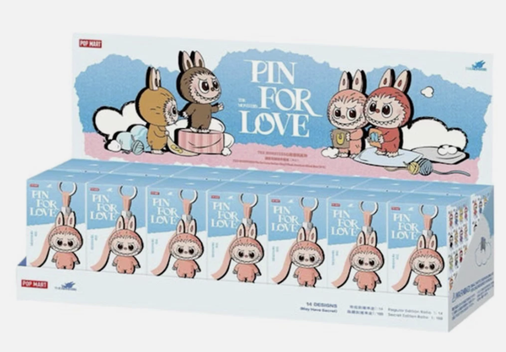 Labubu – Pin for Love N-Z – Sealed Display Case