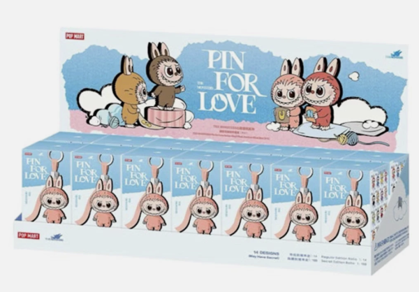 Labubu – Pin for Love N-Z – Sealed Display Case