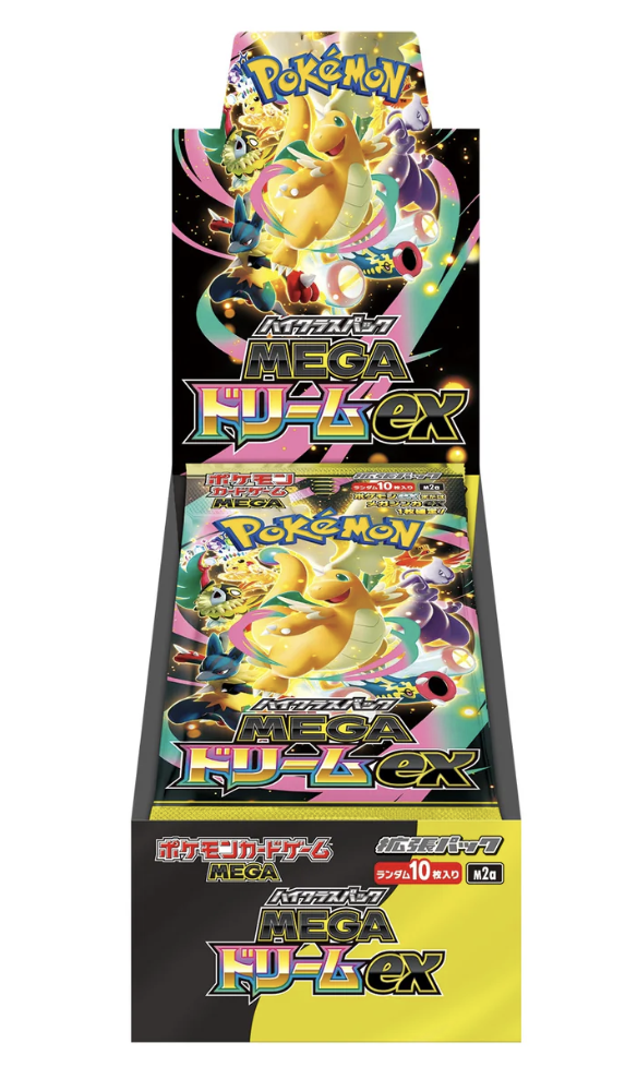 Japanese Pokémon Mega Dream EX Booster Box