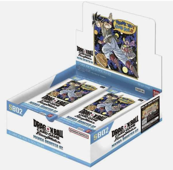 Dragon Ball  – Fusion World – SB02 – Manga Booster – Booster Box (24 Packs)