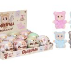 Onikuma – Surprise Plush In Capsule – 12 Per Cdu