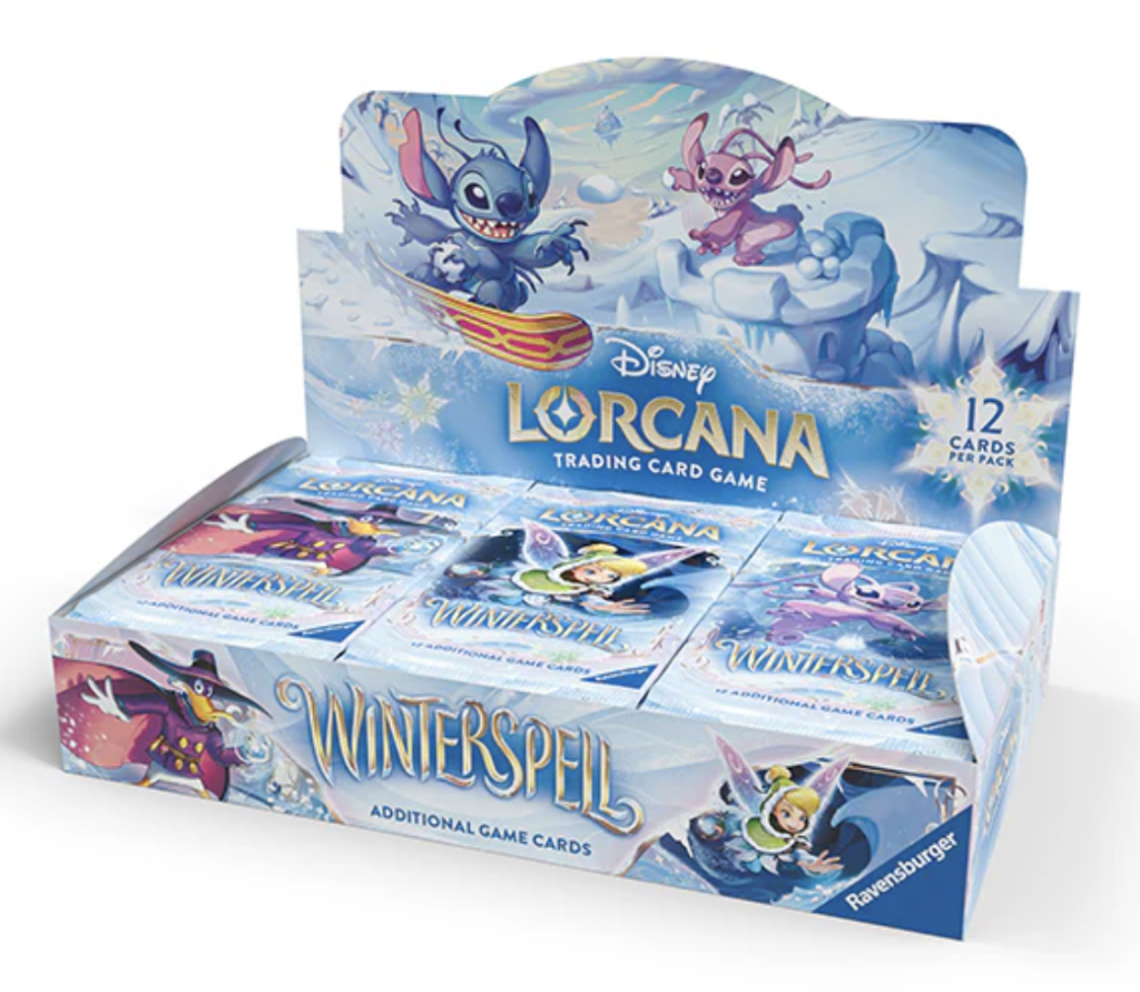 Disney Lorcana TCG – Winterspell Booster Pack Display (24) – Set 11