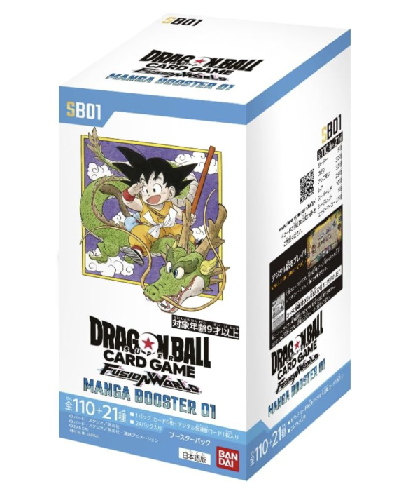 Japanese – SB-01 – Dragon Ball – Booster Box
