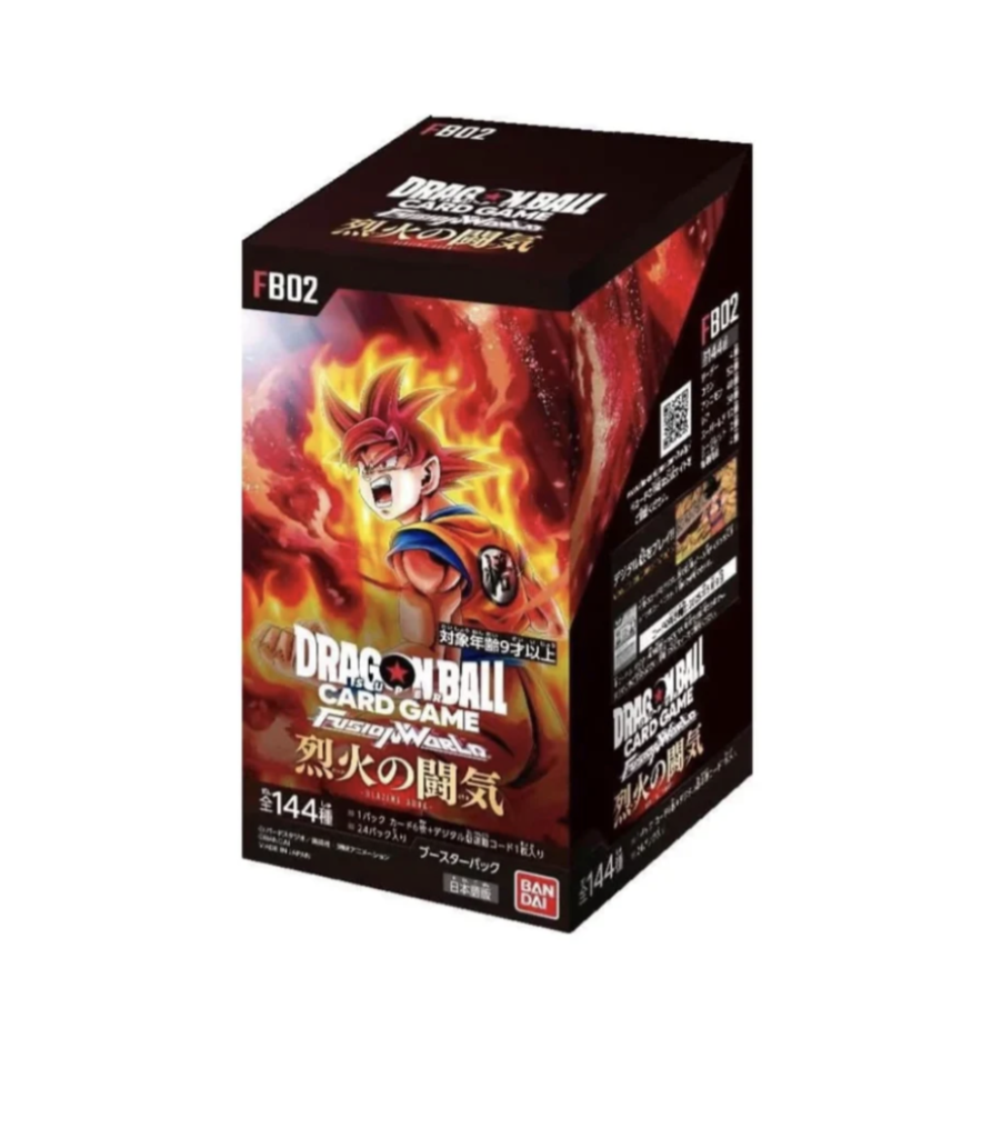 Japanese – FB-02 – Dragon Ball – Booster Box