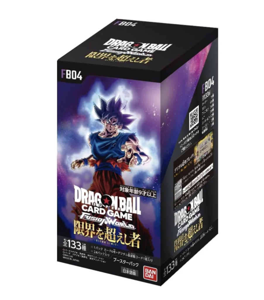 Japanese – FB-04 – Dragon Ball – Booster Box