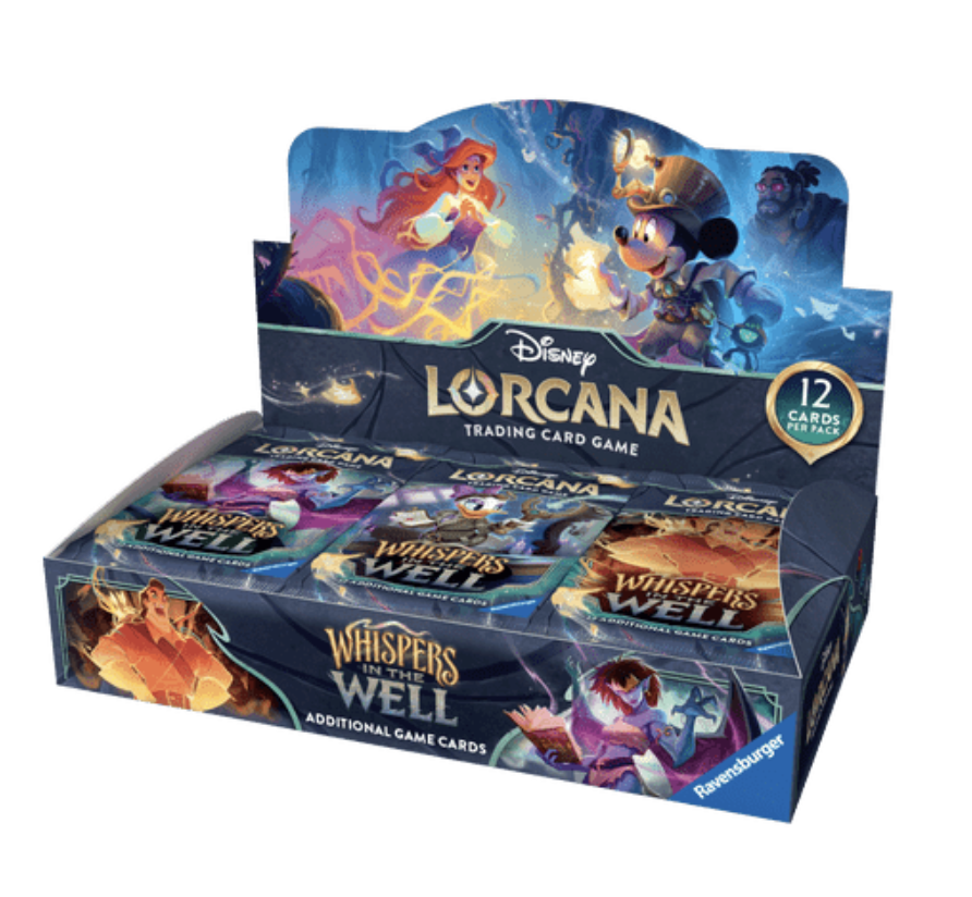 Disney Lorcana TCG – Whispers in the Well Booster Box (24) – Set 10