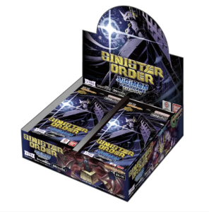 English Digimon Sinister Order Booster Box