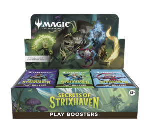 English Magic: The Gathering Secrets of Strixhaven Play Booster Box