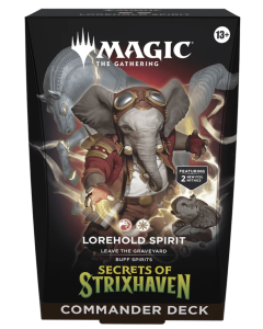 English Magic: The Gathering Secrets of Strixhaven Commander Deck