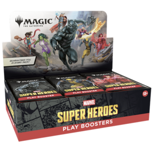 English Magic: The Gathering Marvel Super Heroes Play Booster (Pre-order)
