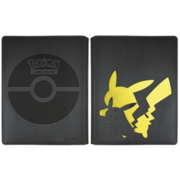 English Pokémon Elite Series Pikachu 9-Pocket Zippered PRO Binder