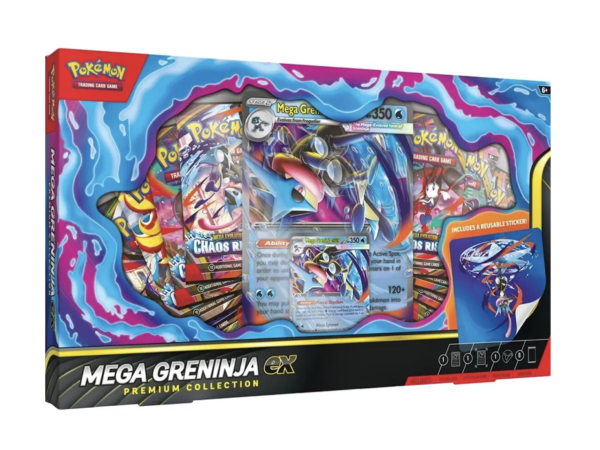 English Pokémon Mega Greninja EX Premium Collection