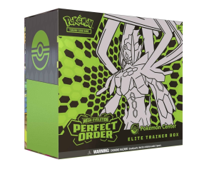 English Pokémon Perfect Order Pokémon Centre Elite Trainer Box