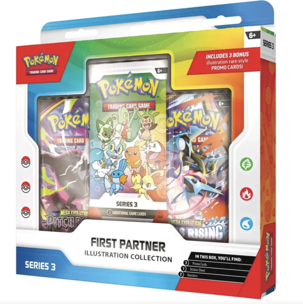 English Pokémon First Partner Illustration Collection Series 3