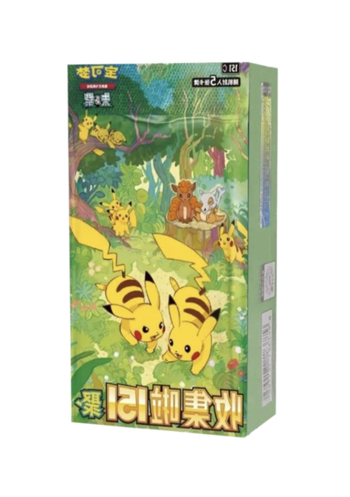 Chinese Pokémon 151 Vol. 4 Gathering Jumbo Booster Box