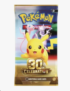 Pokémon TCG 30th Celebration Booster Pack (Pre-order 9th)