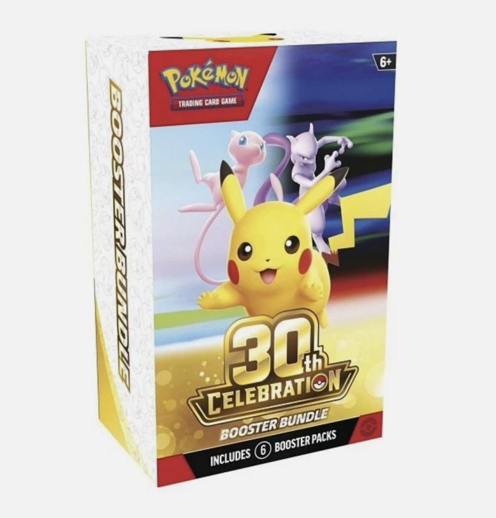 English Pokémon 30th Celebration Booster Bundle (pre-order 8th)