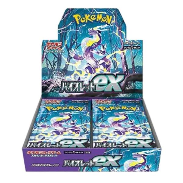 Japanese Pokémon Violet ex SV1V Booster Box