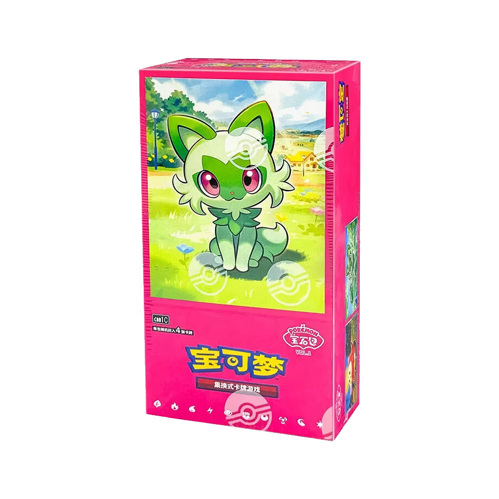 Chinese Pokémon Gem 1 Booster Box
