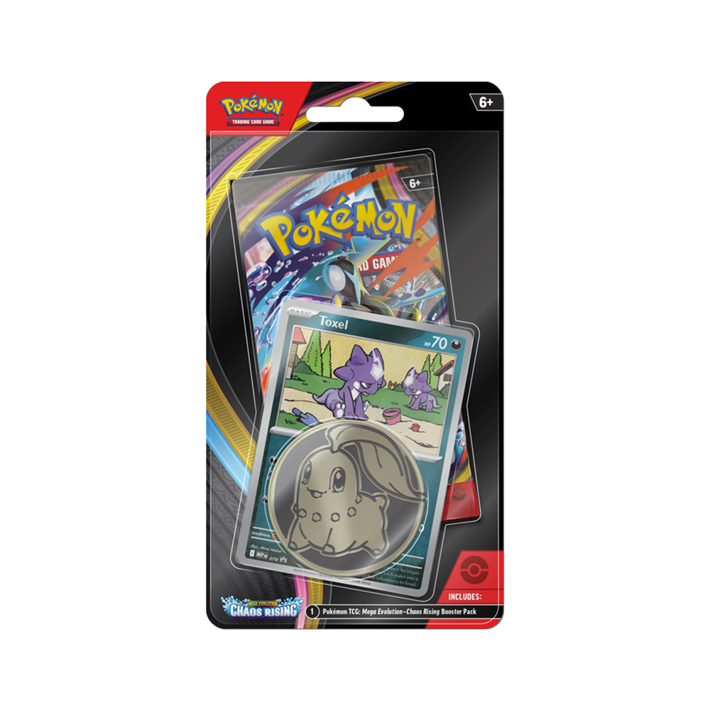 English Pokémon Chaos Rising Checklane Blister