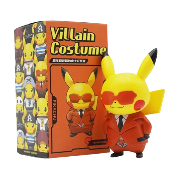 Chinese Pokémon Villain Pikachu Team Flame