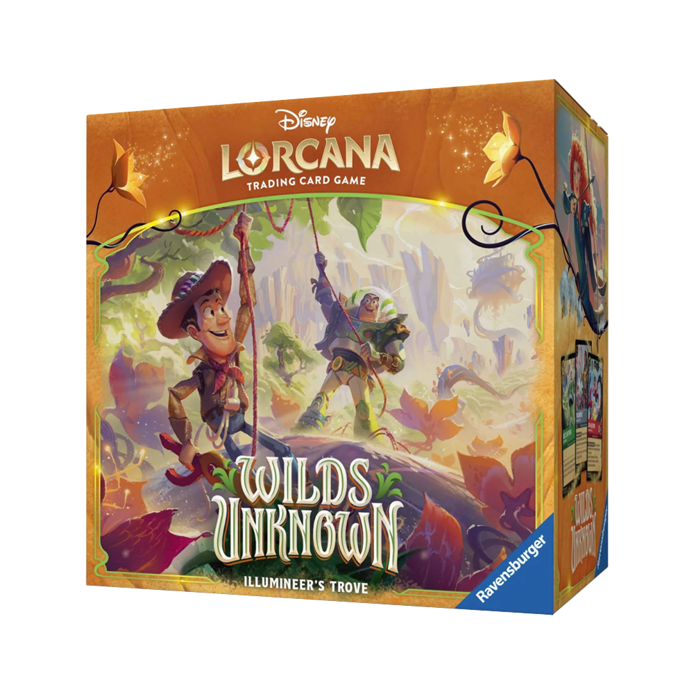 English Disney Lorcana TCG Wilds Unknown Illumineer’s Trove Set 12 (Pre-order)