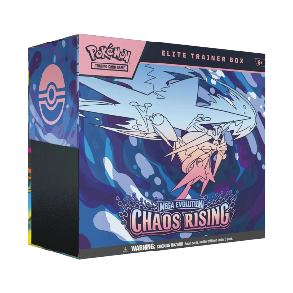 English Pokémon Chaos Rising Elite Trainer Box