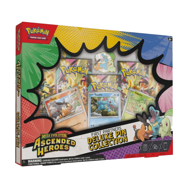 English Pokémon Ascended Heroes Pin Collection