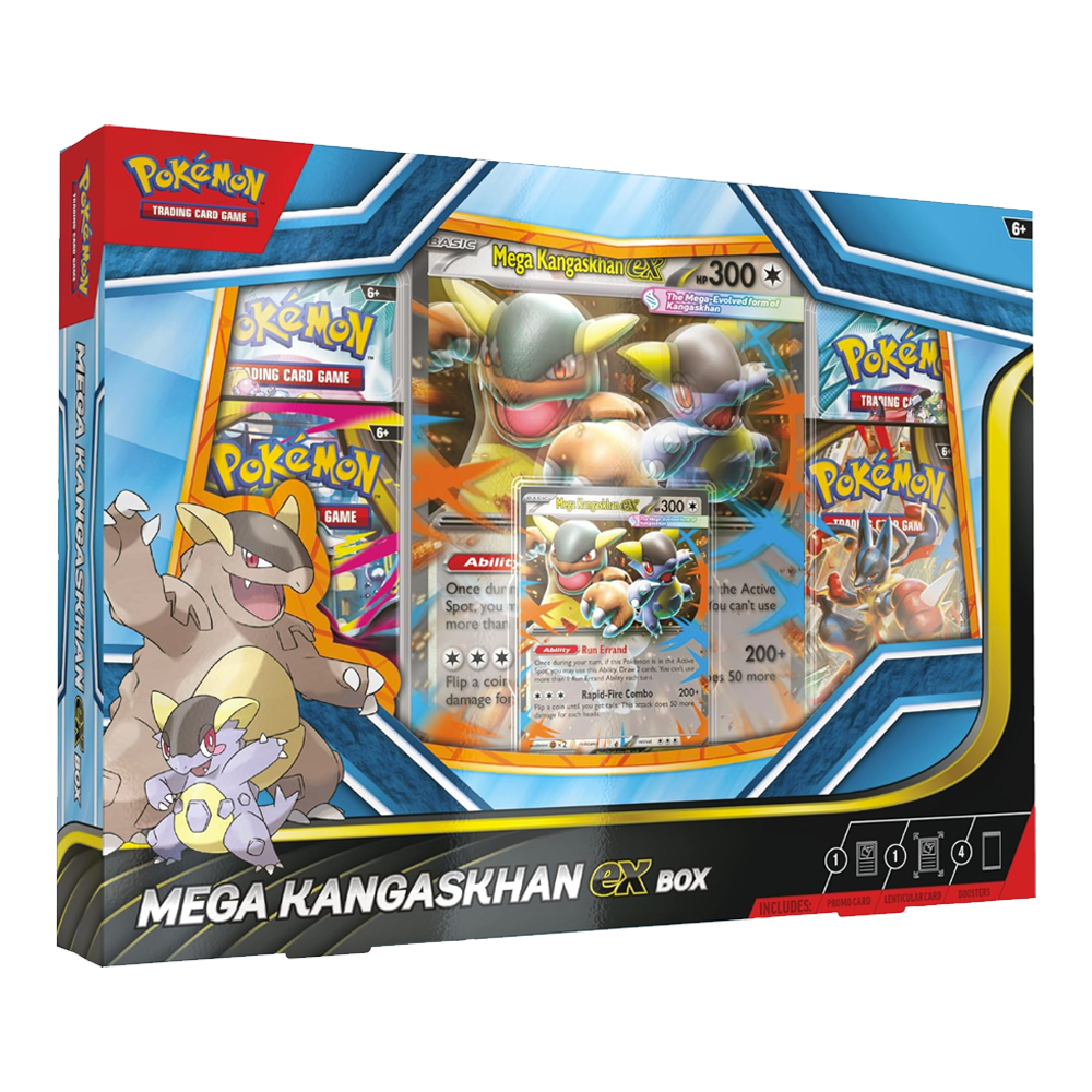 English Pokémon Mega Kangaskhan ex Box