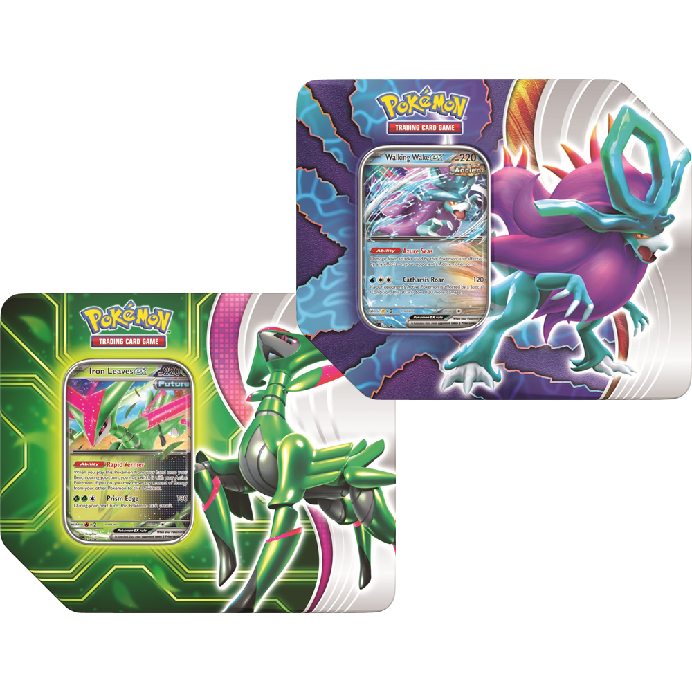 English Pokémon Paradox Clash 5-Pack Tins (Artwork Varies)