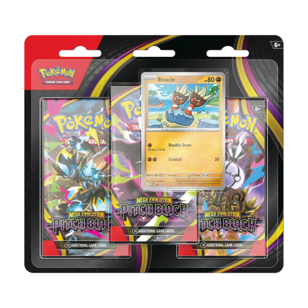 English Pokémon Pitch Black 3-Pack Blister